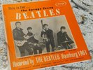 Beatles Savage Young Beatles Orange Cover Yellow Labels Rare Original LP Record