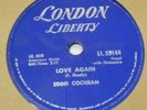 London Liberty Ll. 55144 Eddie Cochran Summertime Blues / Love Again 78 RPM E-E-
