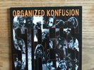 ORGANIZED KONFUSION / STRESS / RAP HIP HOP 45 PICTURE COVER