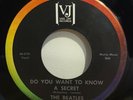 The Beatles Thank You Girl / Do You Want To Know A Secret Early Rock 45 Vee Jay