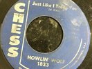 HEAR  1962 CHESS BLUES -HOWLIN WOLF - JUST LIKE I TREAT YOU/AIN'T SUPERSTITIOUS