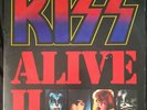 Kiss - Alive II 2 LP 1977 PRC Press NBLP 7076-2 VG+/VG with Book and tattoos