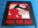 Metallic Kill Em All UK 1st Pressing Vinyl