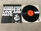 LEONARD COHEN - SONGS OF LOVE AND HATE : NM UK 12