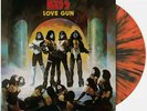 Kiss Love Gun Exclusive Limited Edition Tangerine Aqua Splatter Vinyl LP VGNM ?