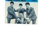 The Beatles R&R 45 (Capitol 5235) And I Love Her/If I Fell (Picture Sleeve VG+)