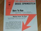 BRUCE SPRINGSTEEN Born to run PROMO Single Vinyl Blitzinformation Rock TOP