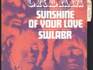CREAM - Sunshine Of Your Love - 1967 France SP 45 tours