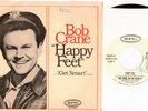 BOB CRANE (Hogan's Heroes) Happy Feet / Get Smart RARE Promo 45 + Picture Sleeve