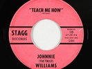Blues R&B 45 - Johnnie (The Twist) Williams - Teach Me How - Stagg - mp3
