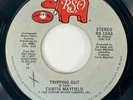 CURTIS MAYFIELD Tripping Out / Never Stop Loving Me RSO Modern Soul VG+ 45 HEAR