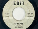 CATHY SAUNDERS Restless / Making Believe Edit Soul R&B Popcorn Promo 45 HEAR