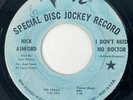 NICK ASHFORD I Don't Need No Doctor Verve Northern Soul Promo 45 HEAR