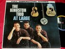 THE KINGSTON TRIO At Large LP SIGNED AUTOGRAPHED BY 3 MEMBERS ON COVER