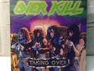 Original 1987 Overkill Taking Over Lp Megaforce Worldwide 81735-1 Thrash Metal
