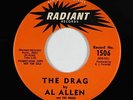 Surf R&B Hot Rod 45 - Al Allen & The Drags - The Drag - Radiant - VG++ mp3