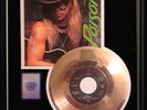 POISON EVERY THORN HAS ITS ROSE 45 RPM GOLD METALIZED RECORD RARE NON RIAA