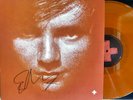 ED SHEERAN signed + plus EU LP 2011 Orange Vinyl autograph autographed signiert