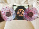 WEEKND AFTER HOURS LTD ED  RED& WHITE CLEAR COLOURED VINYL 2 DISC opened for pic