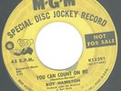 ROY HAMILTON SHE MAKE ME WANNA DANCE/YOU CAN COUNT ON ME -MGM RARE NORTHERN SOUL