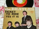 The Beatles-Ticket To Ride/Yes It Is-Vinyl 45 with Picture Sleeve
