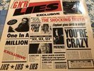 Guns N' Roses, GN'R Lies vinyl LP, Uncensored sleeve. Excellent.