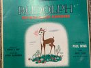PAUL WING RUDOLPH THE RED NOSED REINDEER DOUBLE 78 RPM RECORD VG