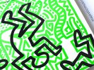 ORIGINAL 1984 KEITH HARING POP ART COVER & 12 INCH VINYL VERY RARE