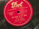 78 rpm Hill Toppers TRYING You Made Up your Mind POP 1952' JukeBox Record Sacca