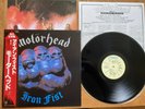 MOTORHEAD - IRON FIST - TOP 1982 1st JAPAN 12