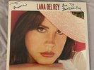 lana del rey signed Honeymoon vinyl