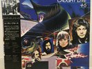 MOODY BLUES/CAUGHT LIVE +5 JAPAN ISSUE DOUBLE LP PROMO WHITE LABEL W/OBI,INSERT