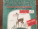 Rudolph The Red-Nosed Reindeer RCA Victor 78 RPM Youth Series Paul Wing 1947