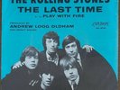 THE ROLLING STONES EX++ SLEEVE & Near Mint- VINYL 1965 The Last Time PLAYS GREAT
