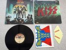 KISS LOVE GUN FIRST PRESS WITH INSERTS A1/B1 1977 VINYL LP EX/EX CARD GUN & BANG