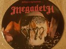 MEGADETH 'KILLING IS MY BUSINESS' ORIGINAL PIC DISC VINYL LP *VGC* MFN46P