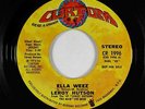 70s Soul 45 - Leroy Hutson - Ella Weez - Curtom - mp3 - promo