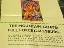 MOUNTAIN GOATS THE BAND 1997 ORIG Full Force Galesburg POSTER NOS John Darnielle