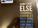 CANNONBALL ADDERLEY 'Somethin Else LP Miles Davis Art Blakey Sam Jones Blue Note