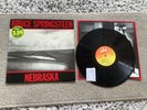 Bruce Springsteen - nebraska LP UK 1982 CBS + inner + sticker + receipt EX