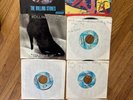 Rolling Stones 45 Lot, One Picture Sleeve (no Vinyl) 7 45s Start Me Up, Paint It