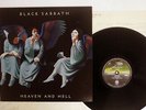 BLACK SABBATH HEAVEN AND HELL VERTIGO RJ-7672 Japan VINYL LP