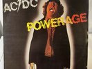 AC/DC Powerage LP Vinyl Record 1980 Australian Pressing - Black Albert Label