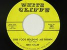 Northern Soul 45 - Terri Sharp - One Foot Holding Me - White Cliffs - unknown?
