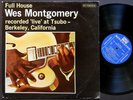 WES MONTGOMERY Full House LP RIVERSIDE RLP 434 MONO Wynton Kelly Johnny Griffin