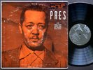 LESTER YOUNG Pres LP VERVE MG V-8162 US 1960 DG MONO JAZZ Hank Jones Ray Brown