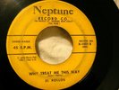 EL POLLOS Why Treat Me This Way / School Girl Doo Wop Rock 45 Record G+ Scarce