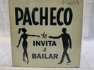 pacheco LP 327 Vinyl Fania Records 1965 TE INVITA A BAILAR Mono Gold Label