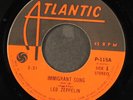 LED ZEPPELIN: immigrant song / hey, hey what can i do ATLANTIC 7