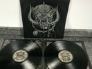 LP VINYL MOTORHEAD NO REMORSE PROLP5 1ST UK LTD EDITION LEATHER SLEEVE 1988 NM